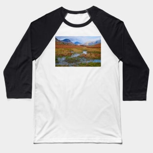 English Lake District Fells and Mountains near Wastwater Baseball T-Shirt